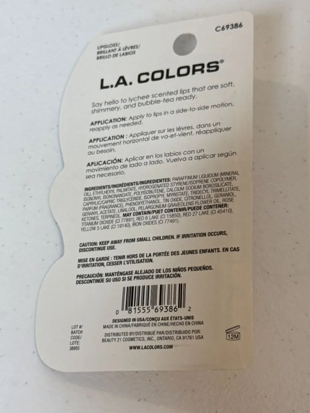 L.A. Colors colors pearl